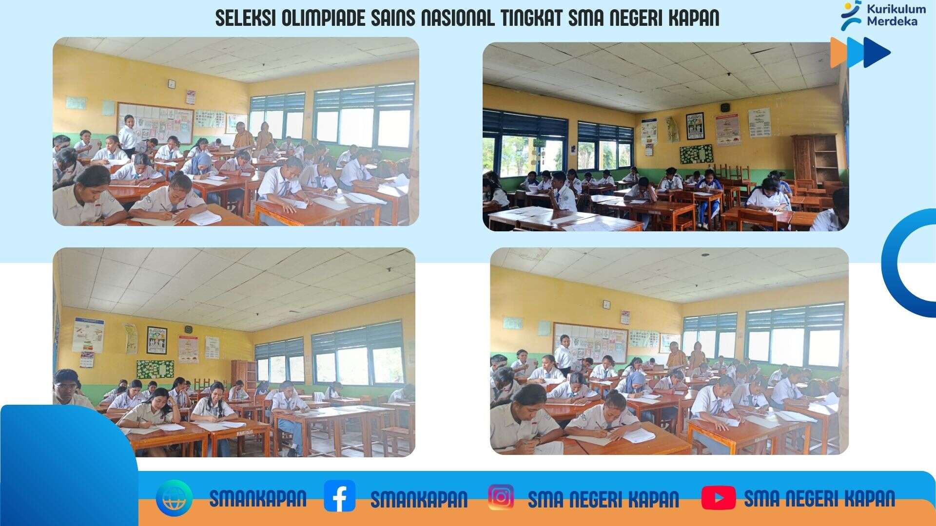 Seleksi Olimpiade Sains Nasional Tingkat SMA NEGERI KAPAN TAHUN 2026
